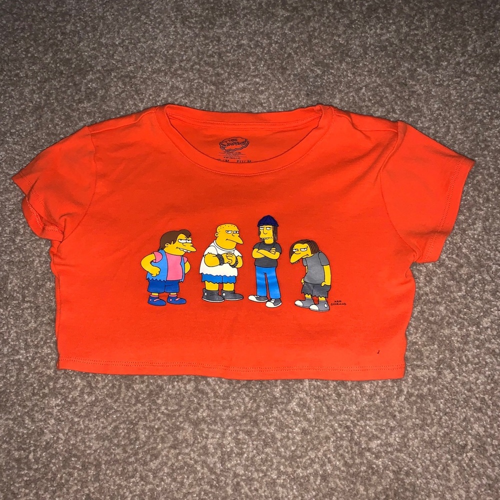RARE Simpson’s Crop Top